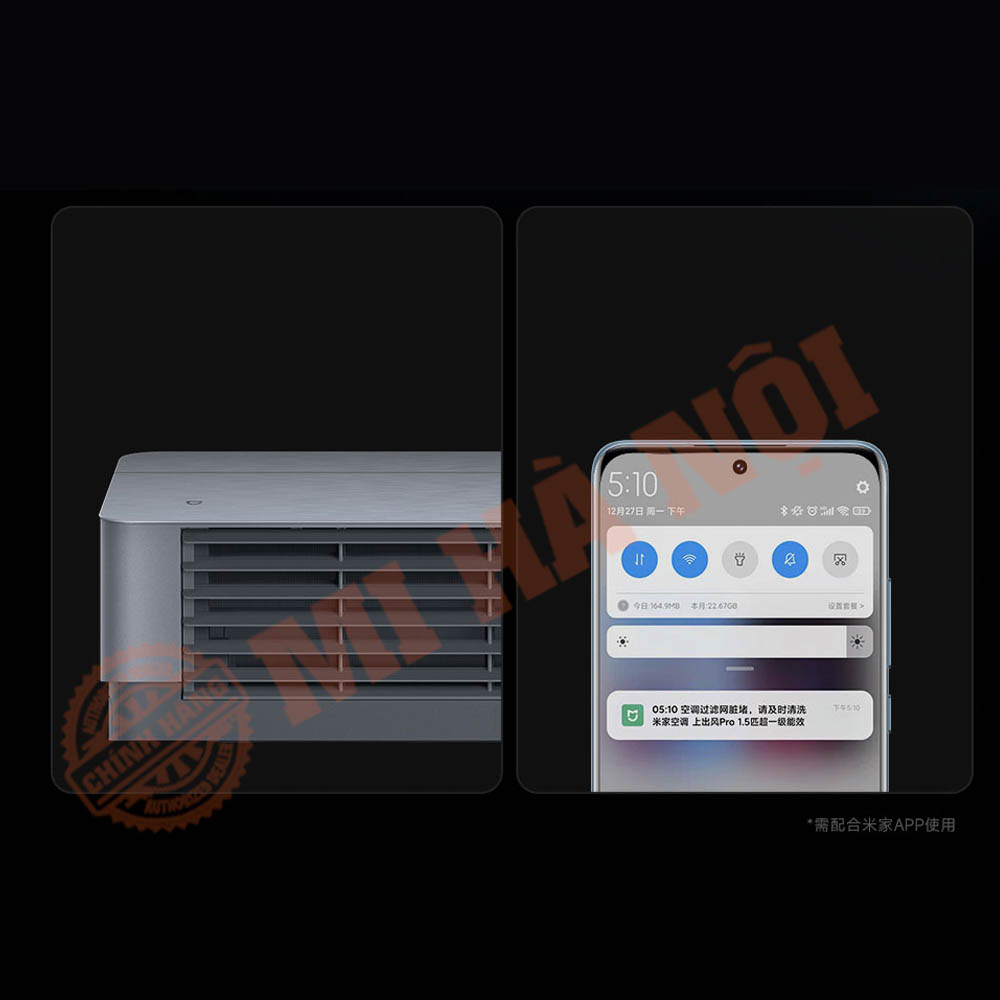 Điều hòa Xiaomi Mijia Pro M1A1 trang bị bộ lọc kháng khuẩn, chống nấm mốc