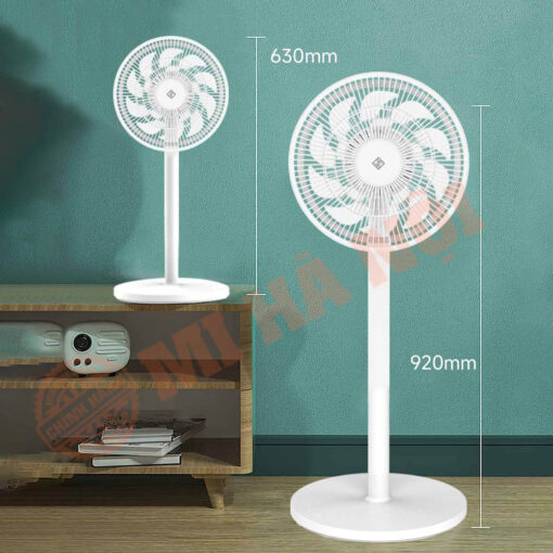 Chiều cao của quạt có thể điều chỉnh linh hoạt
