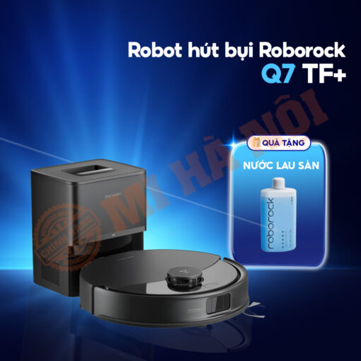 Robot hút bụi lau nhà Roborock Q7 TF+ Bản Quốc Tế - Chống rối kép, lực hút 10.000Pa