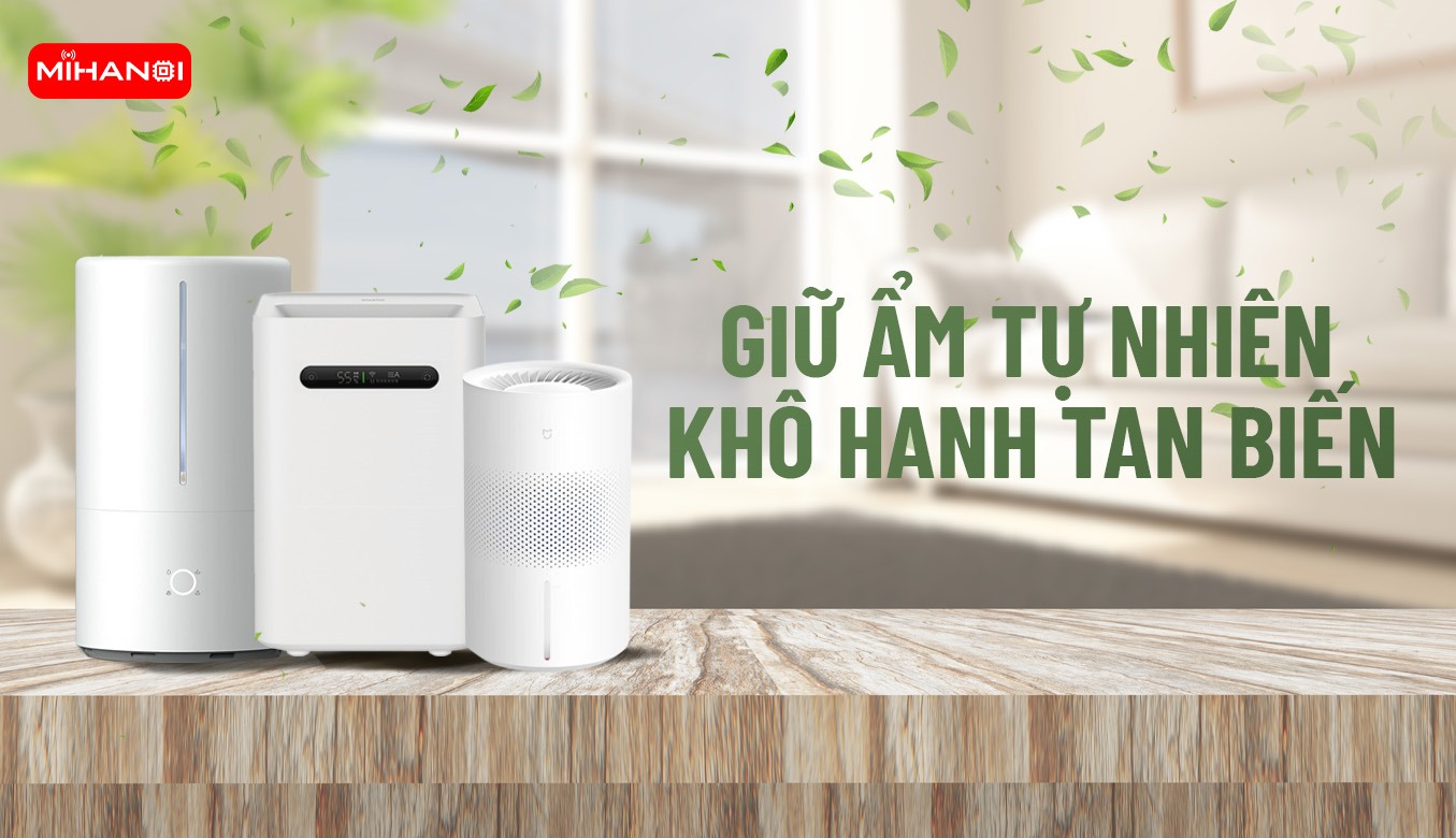 Banner máy tạo ẩm Xiaomi