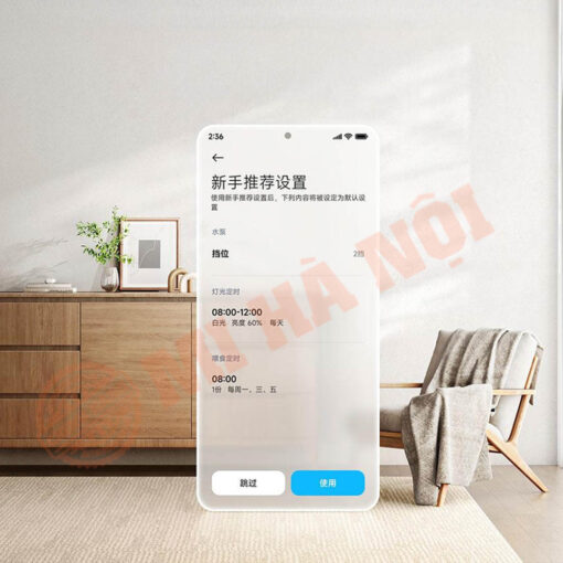 Điều khiển thông minh qua APP Mijia