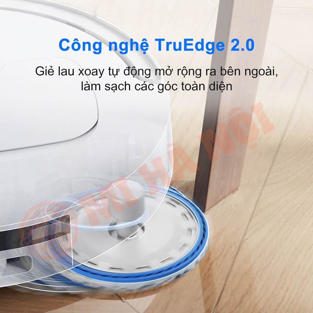 Công nghệ lau TruEdge 2.0 – Làm sạch sát mép tường hoàn hảo