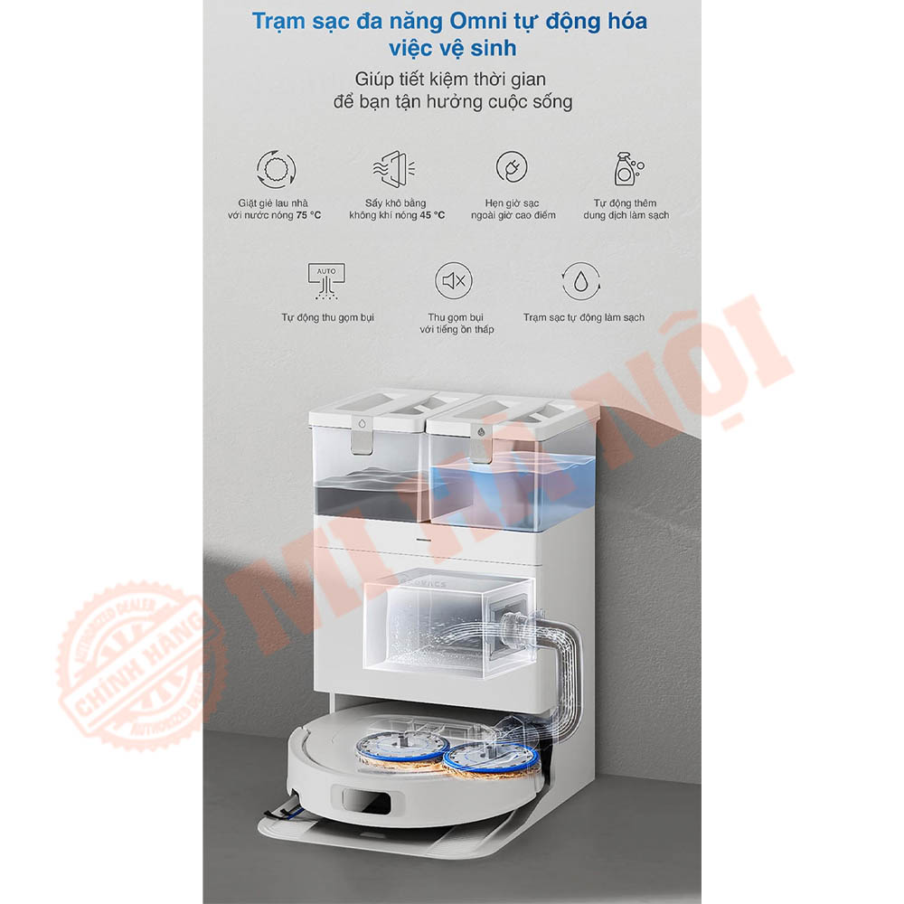 Trạm OMNI đa năng giúp làm sạch tự động toàn diện
