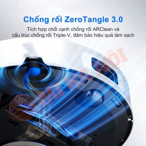 Công nghệ chống rối tóc tiên tiến giúp làm sạch hiệu quả