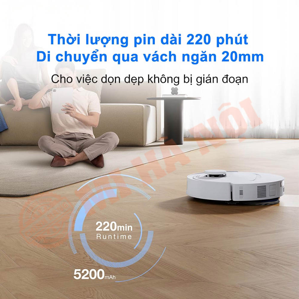 Khả năng di chuyển linh hoạt trên mọi bề mặt