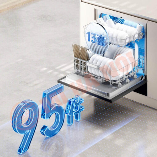 Dung tích lớn, chứa đến 95 món đồ dùng