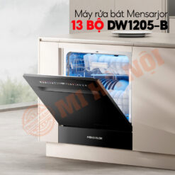 Máy rửa bát Mensarjor 13 bộ DW1205-B - Sấy khô 105℃, UV diệt khuẩn