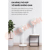 Cơ chế trục vít kép thông minh giúp bạn dễ dàng thay đổi chiều cao, linh hoạt chuyển đổi giữa quạt để bàn và quạt đứng.