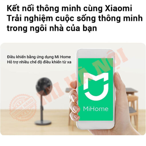 Dễ dàng điều khiển quạt mọi lúc, mọi nơi nhờ kết nối WiFi thông minh.