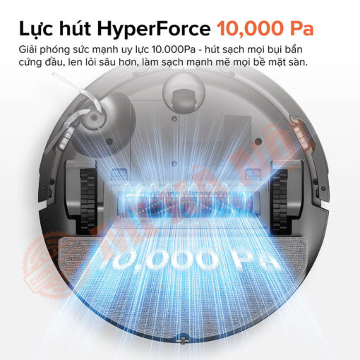 Lực hút vượt trội cho hiệu quả làm sạch tối đa
