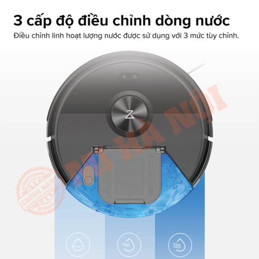 Lau sàn linh hoạt với 3 mức điều chỉnh lượng nước