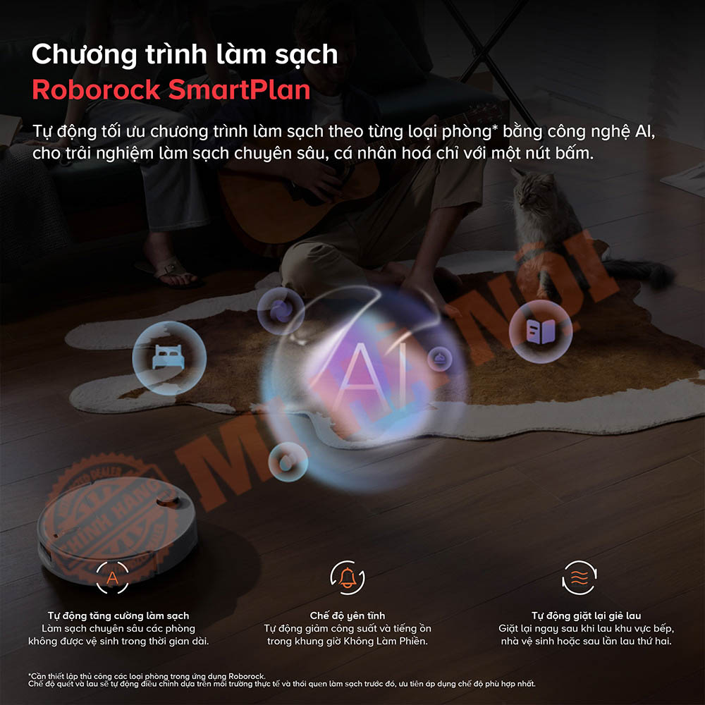 Chương trình làm sạchRoborock SmartPlan