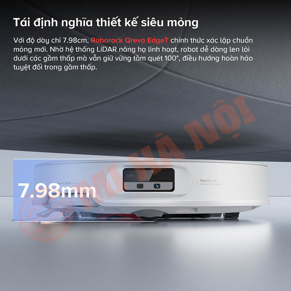 Thiết kế siêu mỏng – Làm sạch sâu mọi ngóc ngách