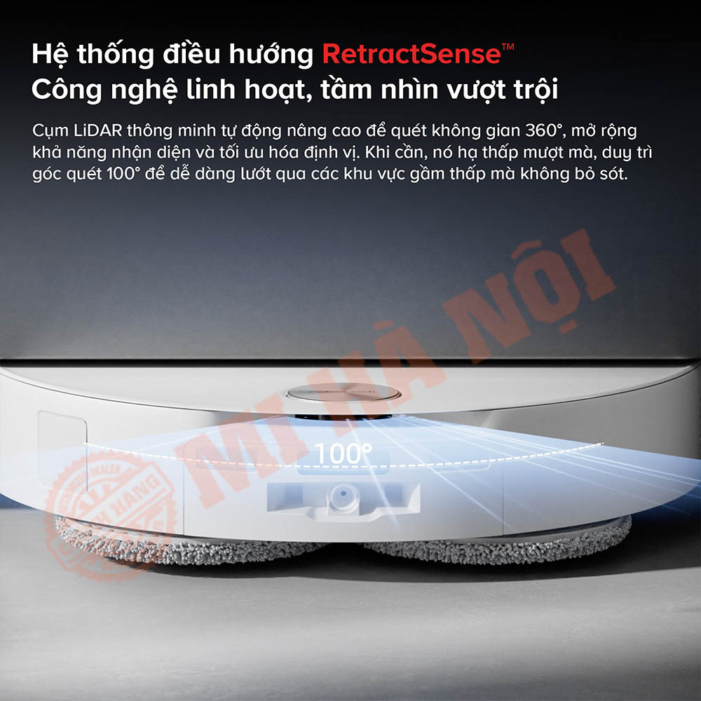 Công nghệ điều hướng RetractSense – Thích ứng linh hoạt với mọi môi trường