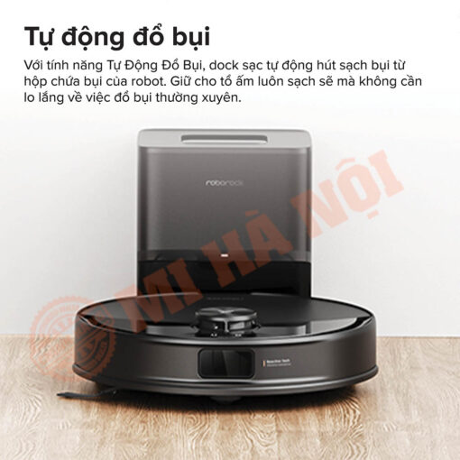 Tự động đổ bụi
