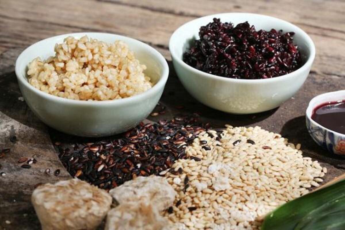 Cơm rượu nếp và cơm rượu nếp cẩm