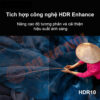 Công nghệ HDR mở rộng dải sáng và độ tương phản, cho hình ảnh rực rỡ ở vùng sáng và rõ nét ở vùng tối.