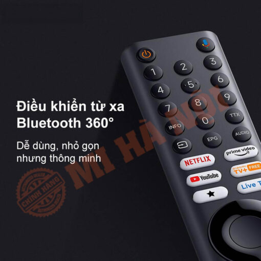 Với Remote Bluetooth 360°, cho phép bạn tìm kiếm nội dung yêu thích ở bất kỳ góc độ nào trong phòng
