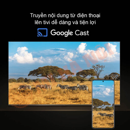 Truyền nội dung từ điện thoại tới tivi dễ dàng với Google Cast