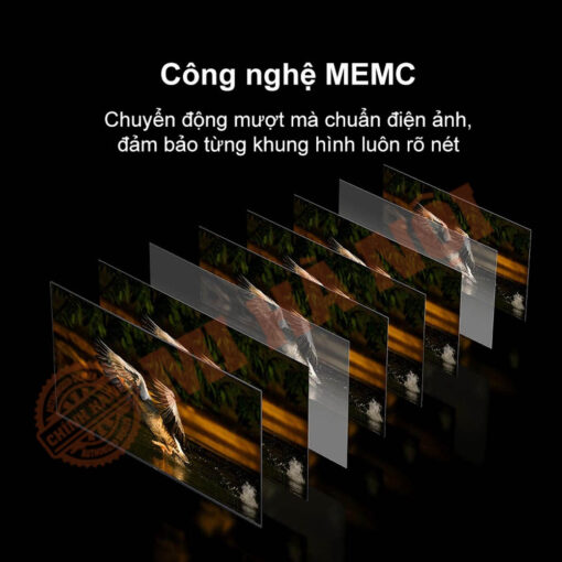 Công nghệ MEMC chống nhòe hình, chuyển động siêu mượt