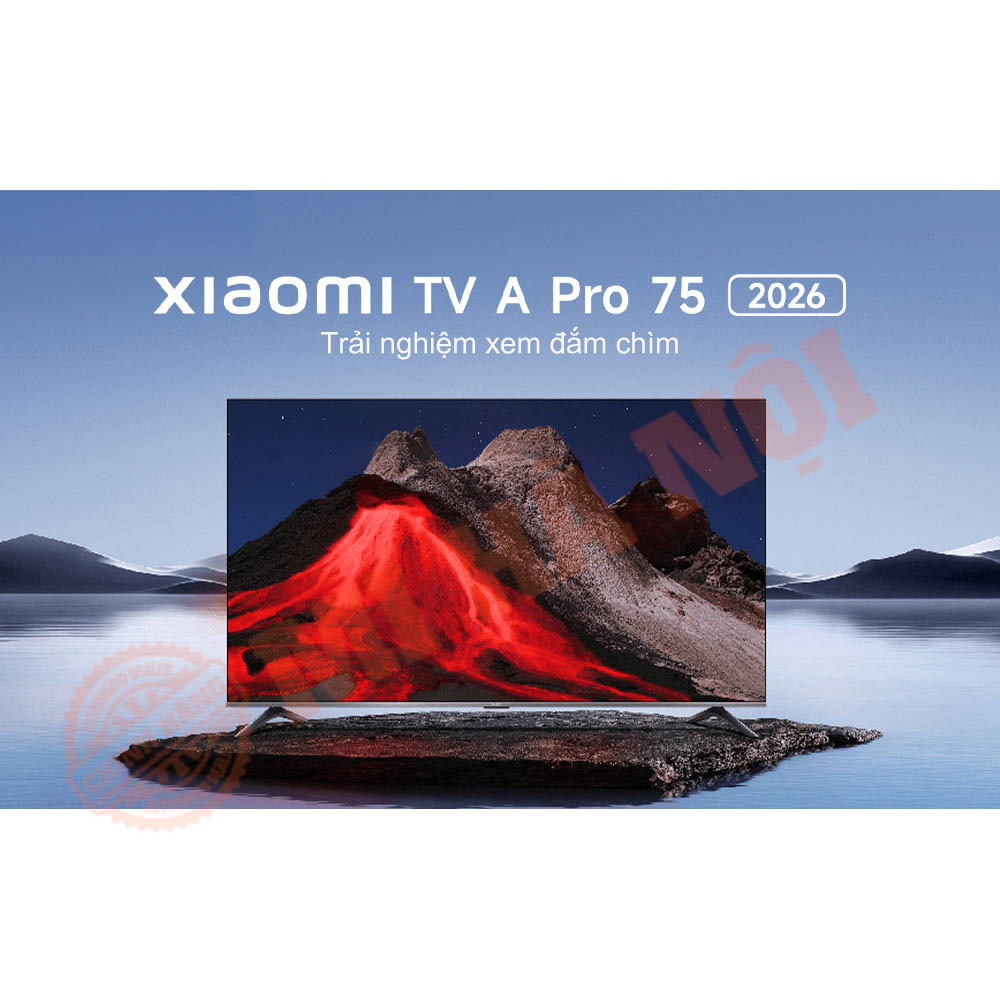Tivi Xiaomi A Pro Google TV 75 inch QLED 2026 - Bản Quốc Tế