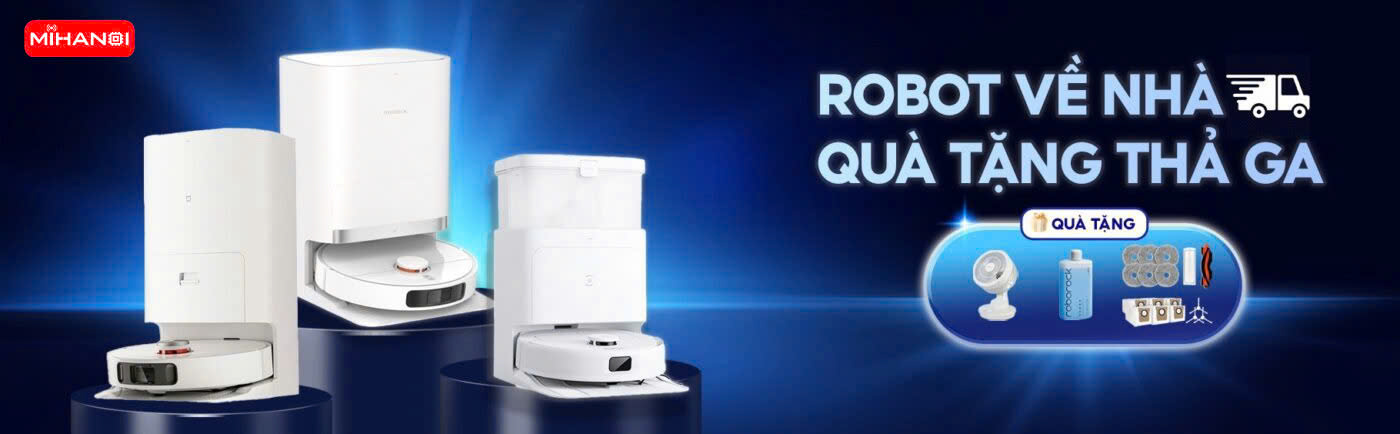 Mua robot hút bụi Xiaomi - Kèm quà tặng