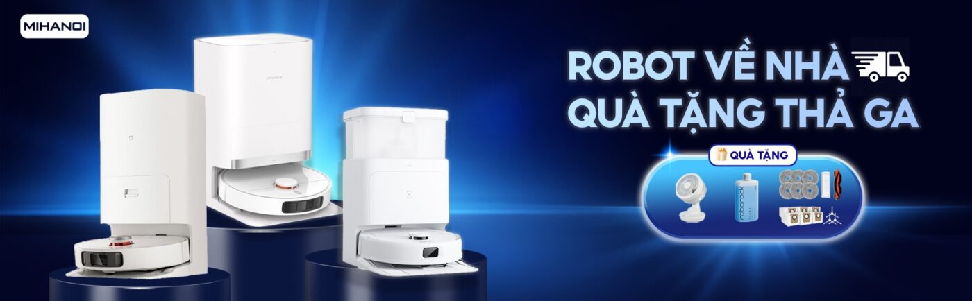 Ưu đãi robot hút bụi Xiaomi