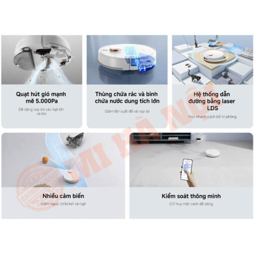 Đặc điểm nổi bật của robot hút bụi lau nhà Xiaomi S40C Bản Quốc Tế