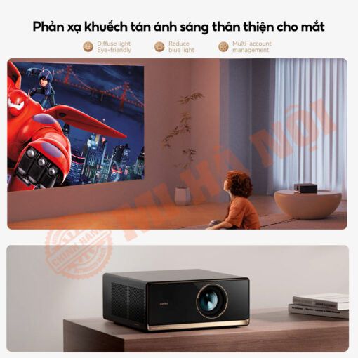 Hình ảnh sắc nét với độ phân giải thực