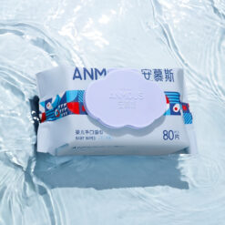 Khăn ướt cao cấp Anmous Squalane dưỡng ẩm sâu, tăng đề kháng, phục hồi da - Chăm sóc da khô