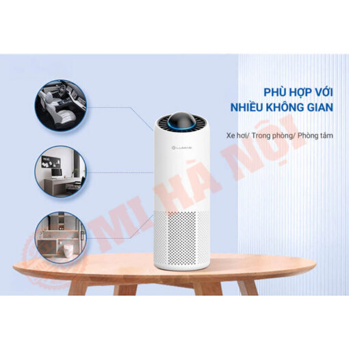 Nhỏ gọn nhưng mạnh mẽ – dễ dàng lọc sạch không khí ở nhiều không gian khác nhau.