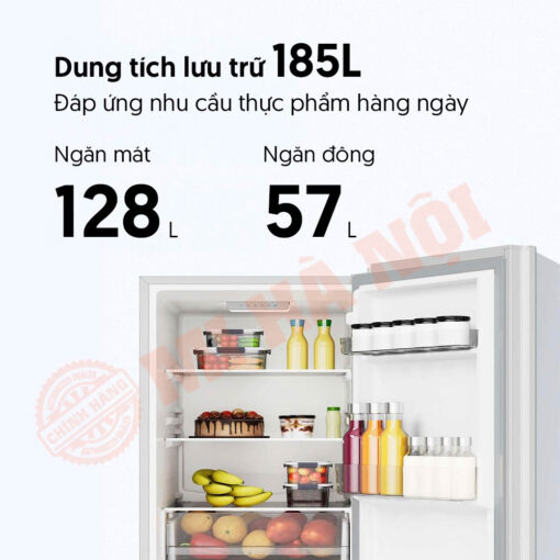 Dung tích lưu trữ 185L