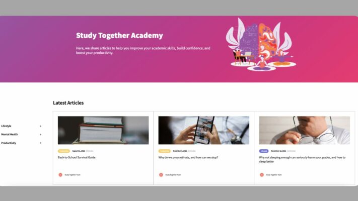 Tổng hợp web học bài chung phổ biến
