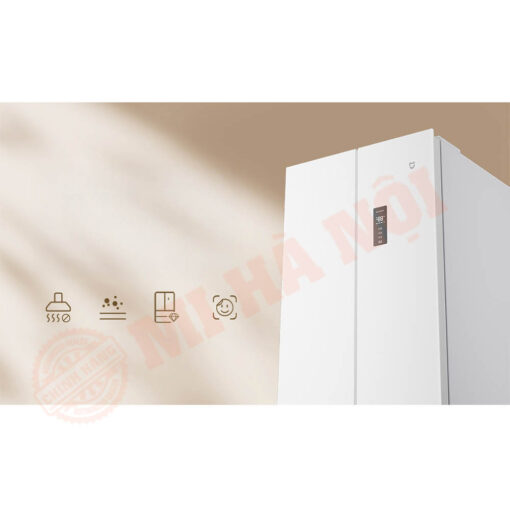 Tủ lạnh 4 cánh Xiaomi Mijia 400L với tông trắng tối giản hòa quyện không gian hiện đại