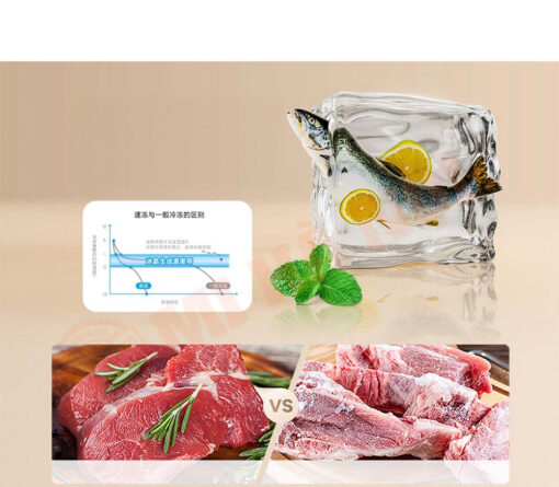 So sánh thực phẩm cấp đông nhanh VS Đông lạnh thông thường