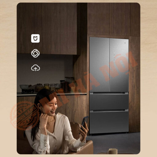 Tủ lạnh 4 cánh Xiaomi Mijia 508L Pro hỗ trợ kết nối thông minh Xiaomi HyperOS