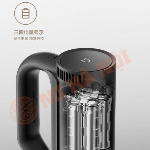 Hiển thị pin 3 mức, lượng pin còn lại được kiểm soát chính xác