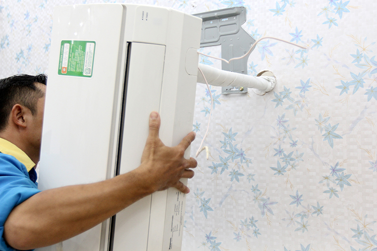 Lắp đặt sai cách sẽ khiến máy lạnh bị chảy nước