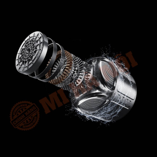 Động cơ truyền động trực tiếp DD, kiểm soát chính xác từng độ quay của lồng giặt.