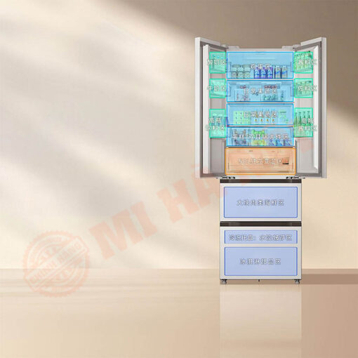 Dung tích lớn với 14 ngăn phân chia khoa học – lưu trữ thực phẩm ngăn nắp