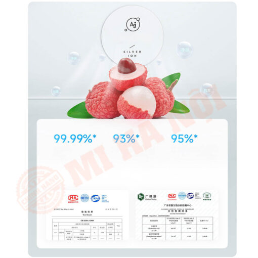 Khử mùi hiệu quả, bảo vệ sức khỏe nhờ ion bạc Ag+