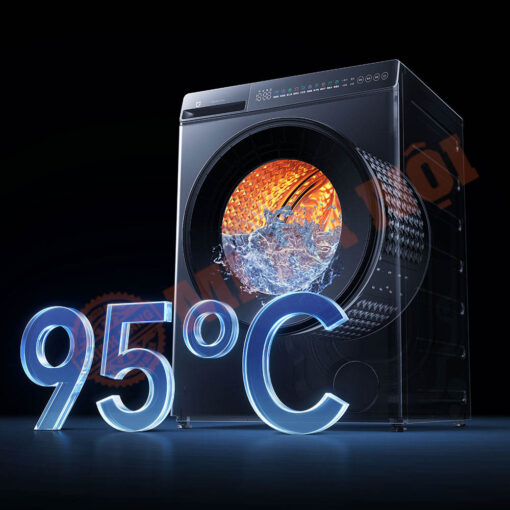 Làm sạch lồng giặt bằng nước nóng 95°C