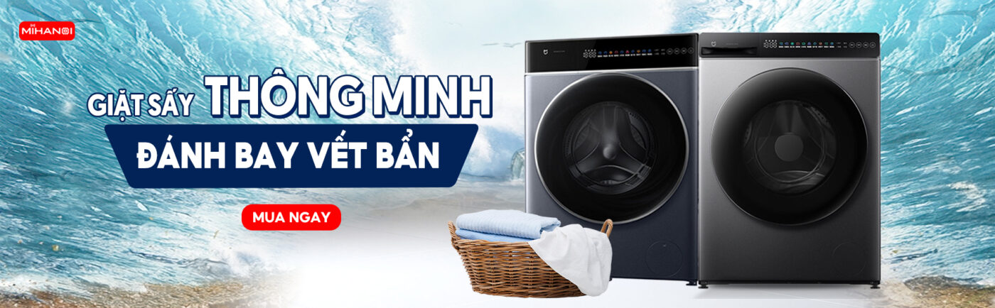 Banner máy giặt sấy