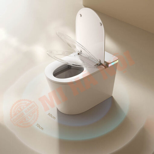 Nắp mở tự động bằng sóng vi ba, tự động mở nắp khi có người tới gần