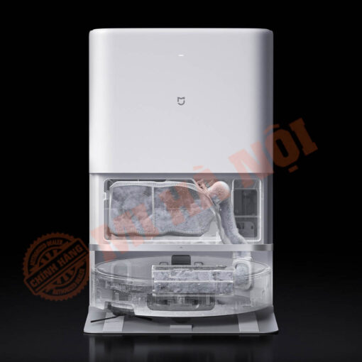 Tự động gom bụi – Tự động đóng gói rác, không cần thay túi bụi trong 75 ngày