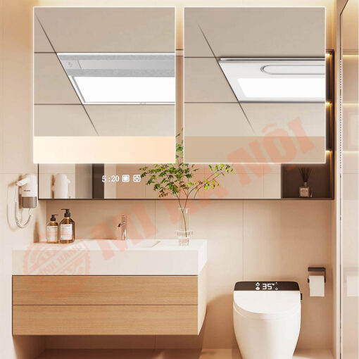 Thiết kế âm trần sát toàn diện, thẩm mỹ và tự nhiên hơn