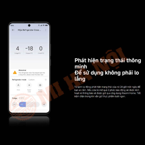 Cảm biến thông minh cảnh báo và gửi thông báo khi cửa tủ mở quá lâu.