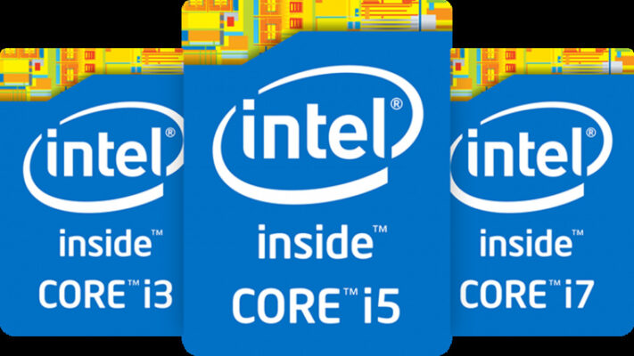 CPU core i của Intel rất được các hãng máy tính, laptop ưa chuộng