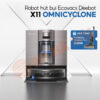Robot hút bụi Ecovacs Deebot X11 OmniCyclone