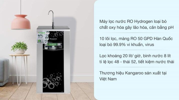 So sánh máy lọc nước RO và Hydrogen